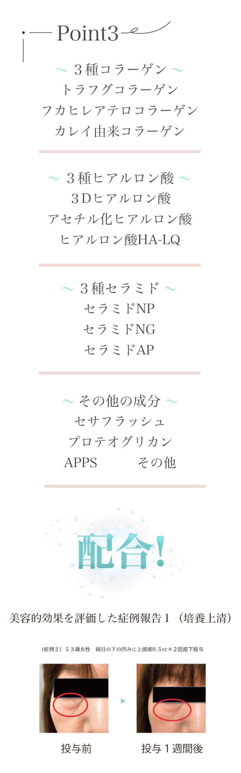 BASTOR BLEU(バストール・ブルー)美容液の症例報告